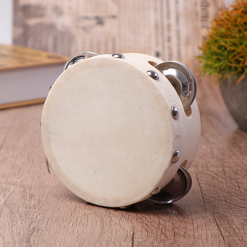 Ocean Drum Wave - 10/15cm Hand Held Tambourine With Metal