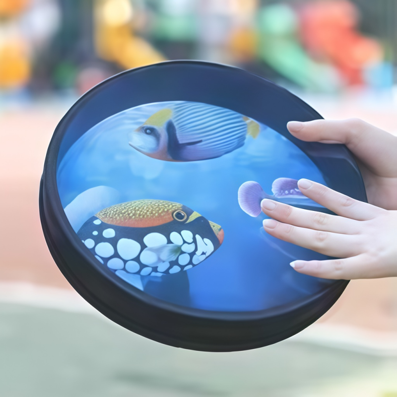 Ocean Drum Wave - Ocean Wave Bead Hand Drum M