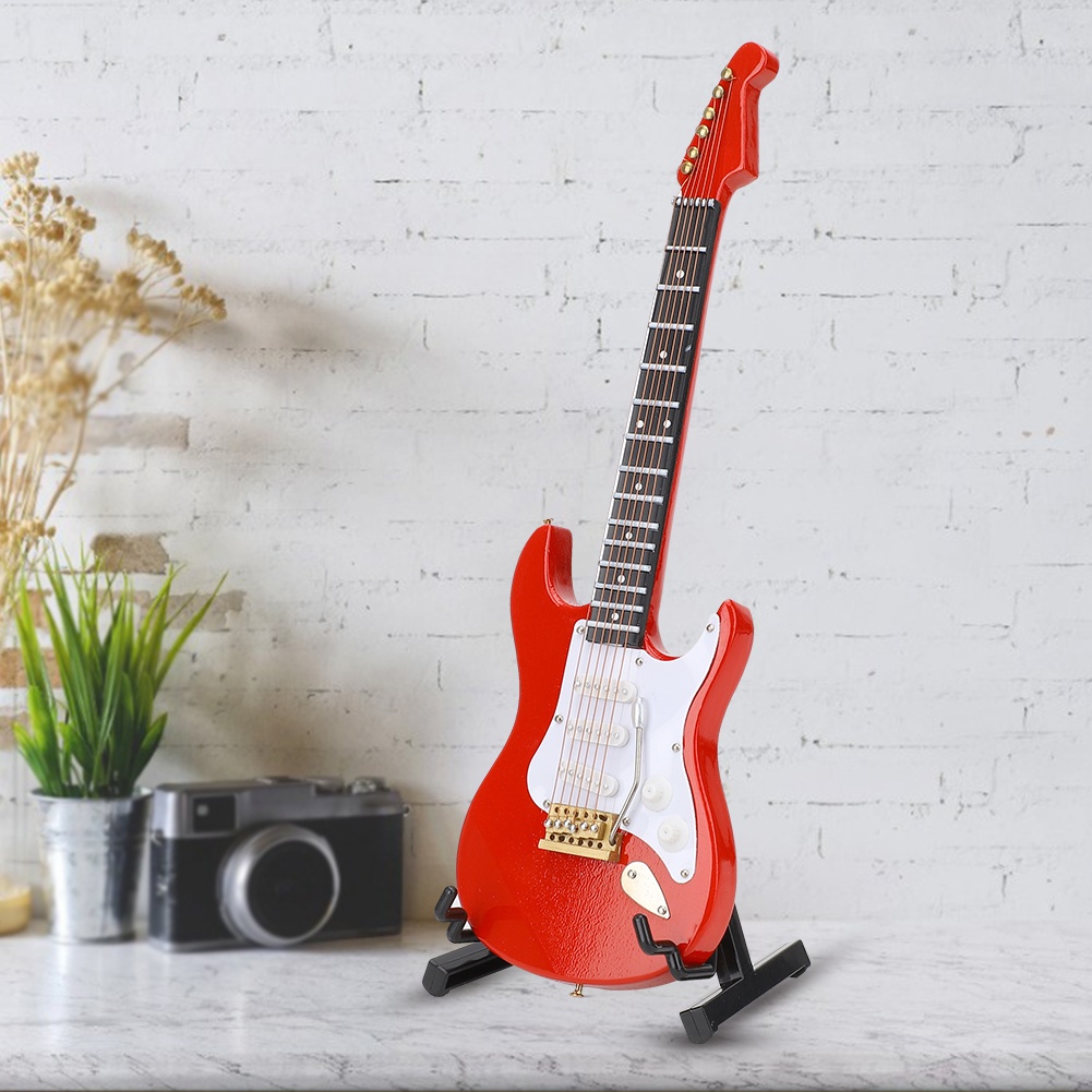 Miniature Red Electric Guitar  - Musical Instrument Of avis et prix