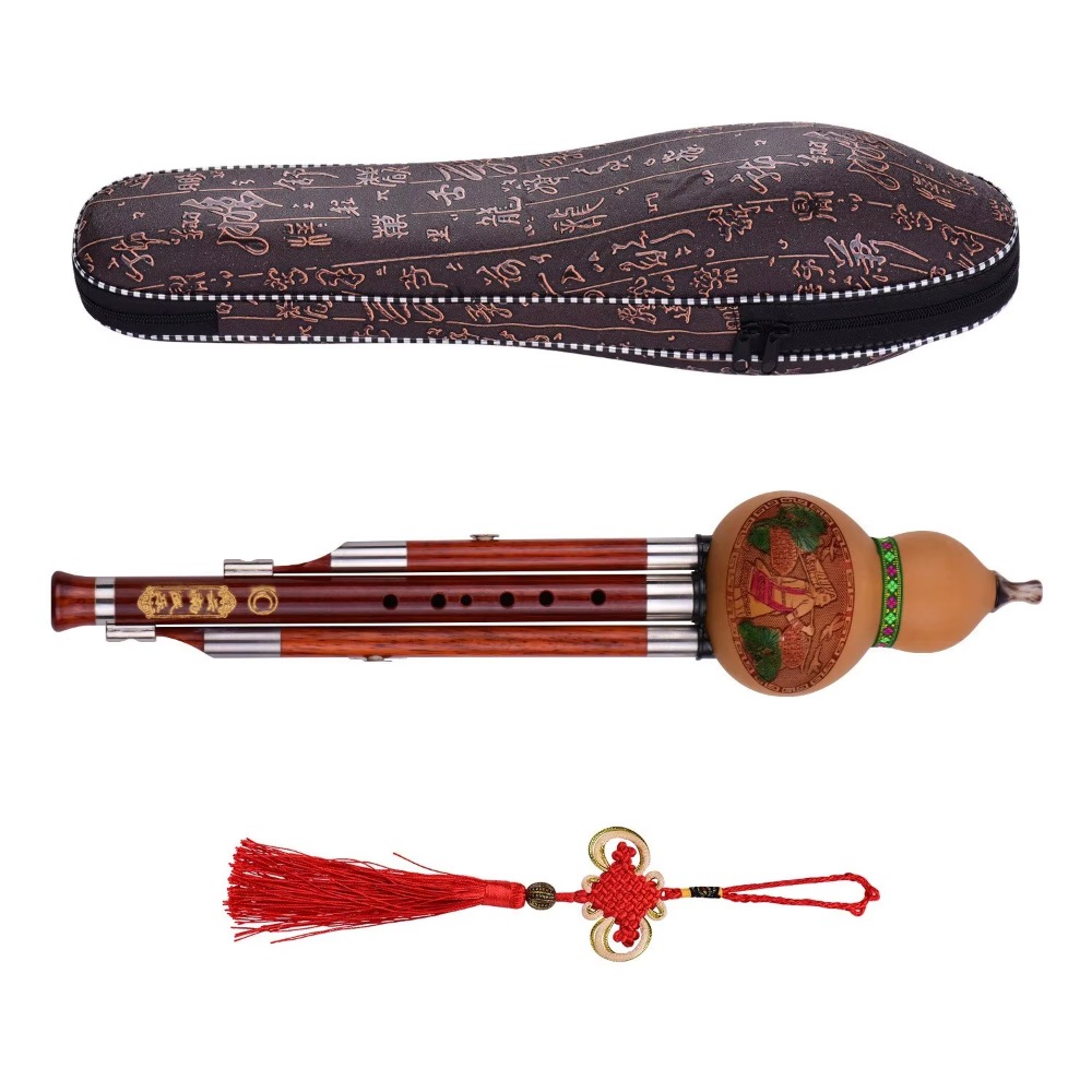 3-Tone C Key Hulusi Gourd Flut - Musical Instrument Of avis et prix