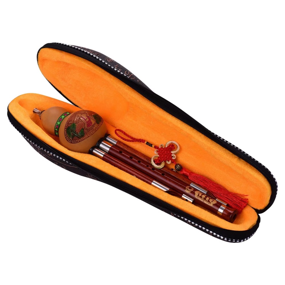 3-Tone C Key Hulusi Gourd Flut - Musical Instrument Of avis et prix