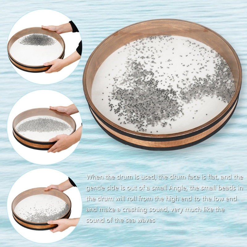 Ocean Waves Drum Wood Sea Drum - Ocean Drum Wave avis et prix