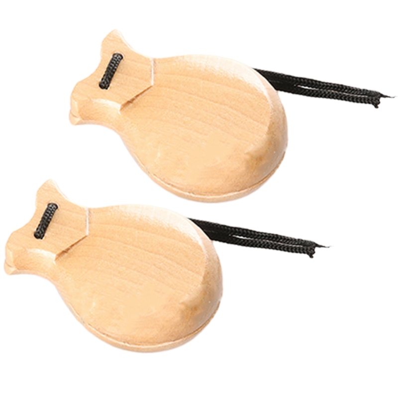 2Pcs Traditional Castanet Span - Musical Instrument Clapper avis et prix