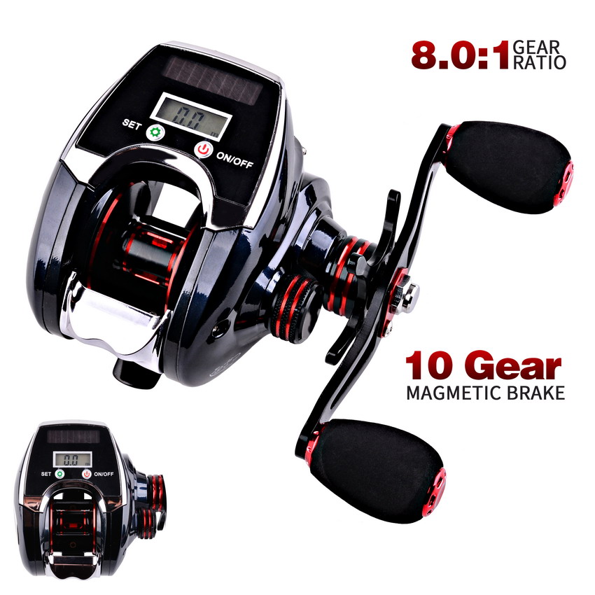 8.0:1 19+1BB Fishing Reel Left - Ocean Drum Wave avis et prix