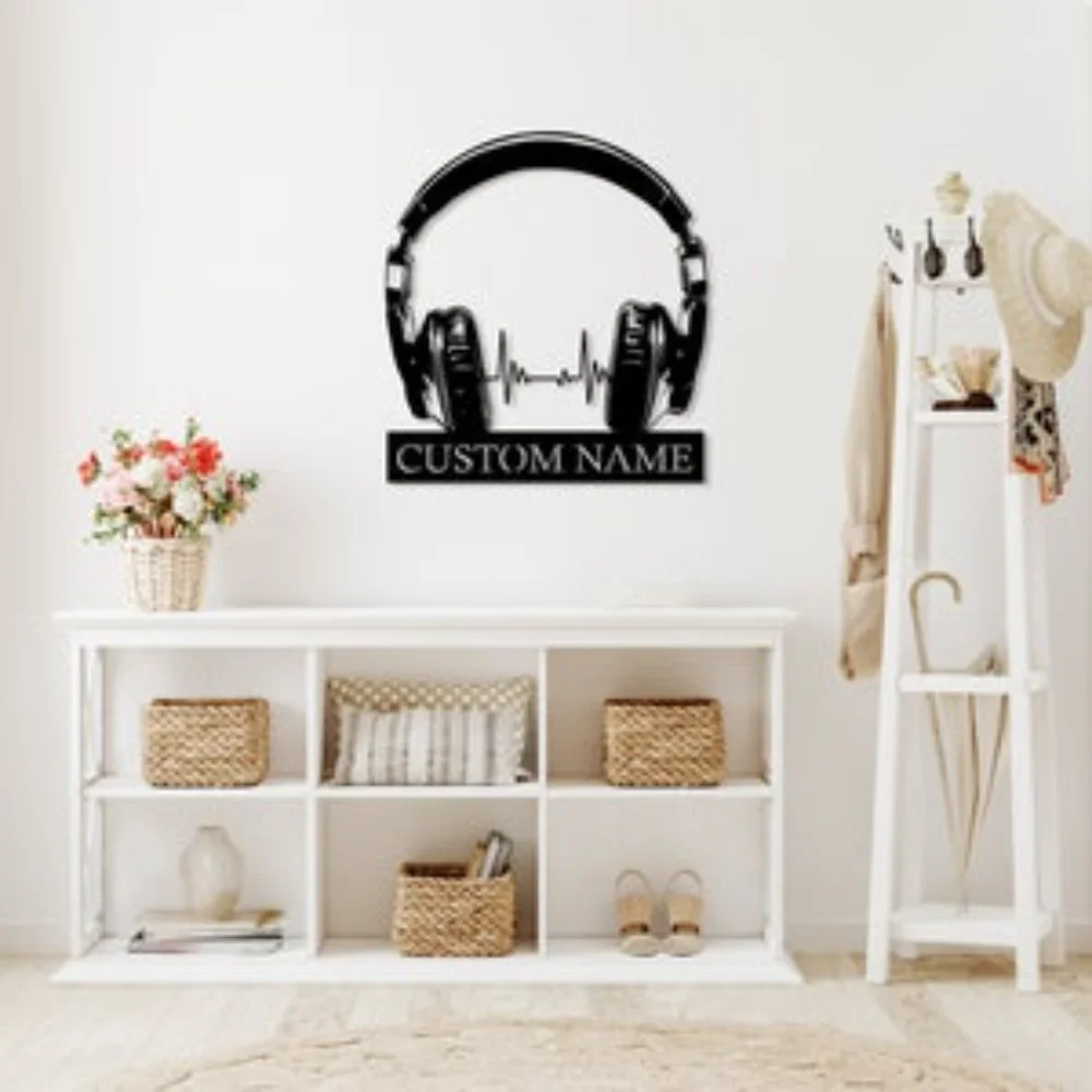 Metal Wall Art - Custom Earpho - Musical Instrument With Names avis et prix