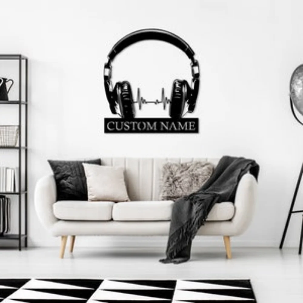 Metal Wall Art - Custom Earpho - Musical Instrument With Names avis et prix