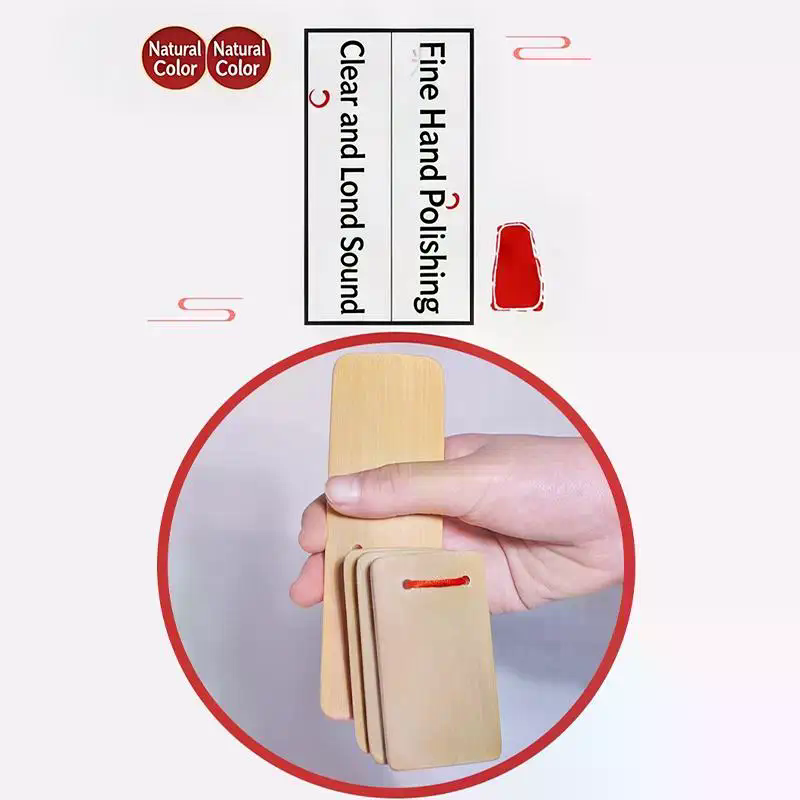 Children Natural Bamboo Small  - Musical Instrument Clapper avis et prix