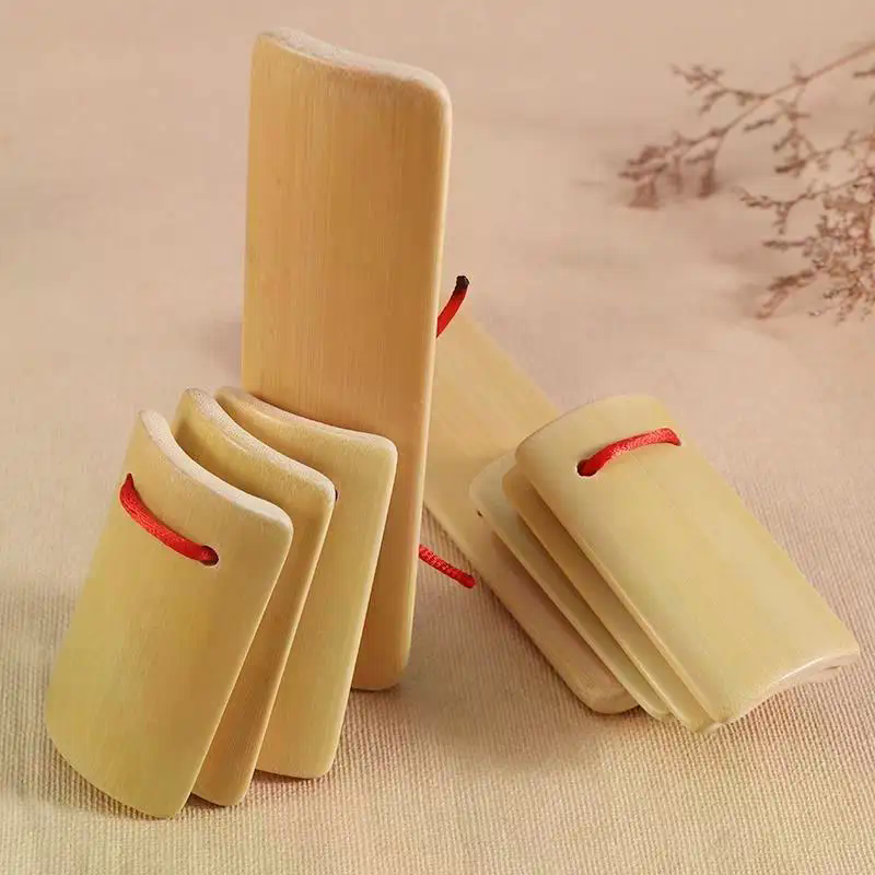 Children Natural Bamboo Small  - Musical Instrument Clapper avis et prix