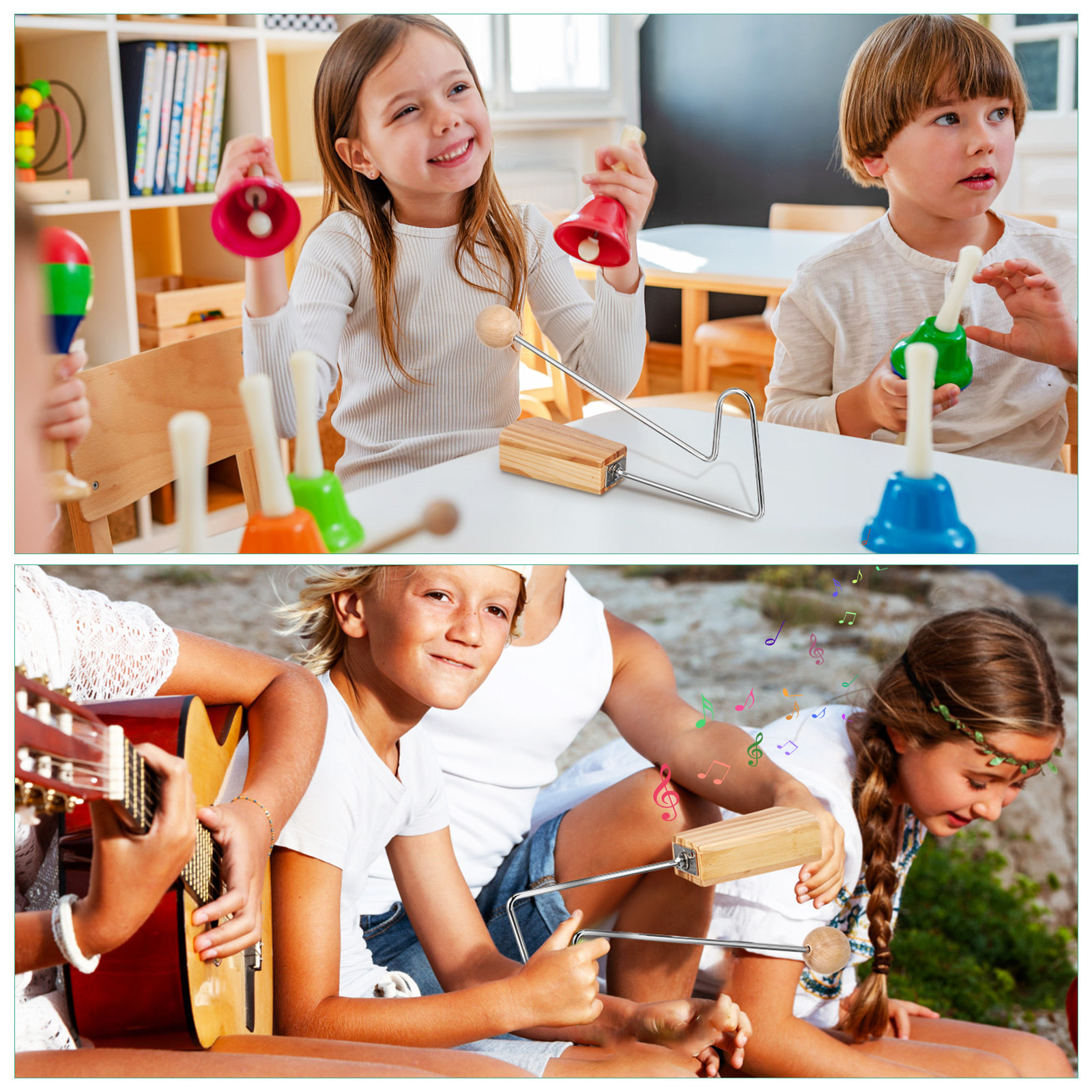Wood Vibraslap Musical Instrum - Musical Instrument Easy To Learn For Adults avis et prix