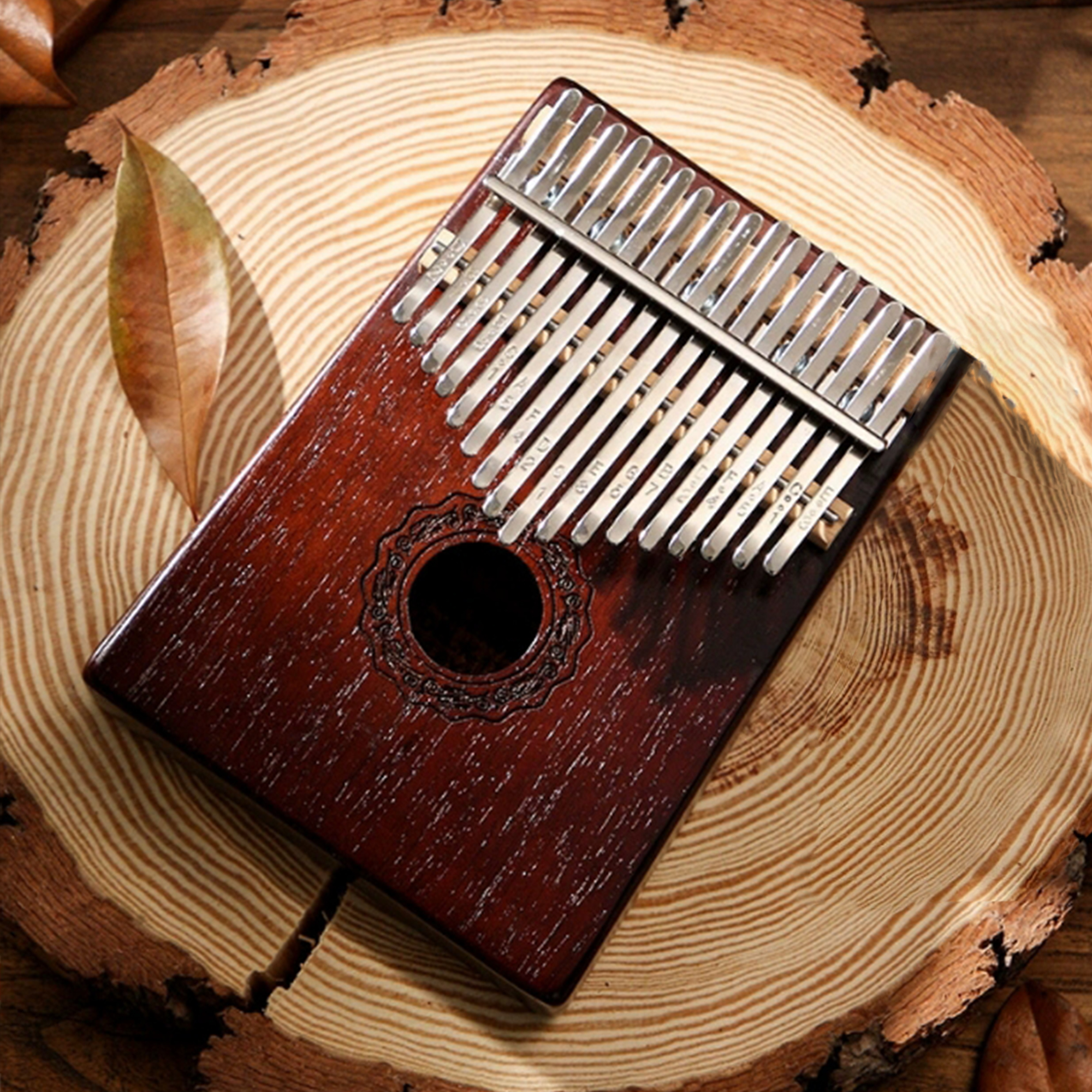 17 Key Portable Kalimba Thumb  - Musical Instrument Easy To Learn For Adults avis et prix