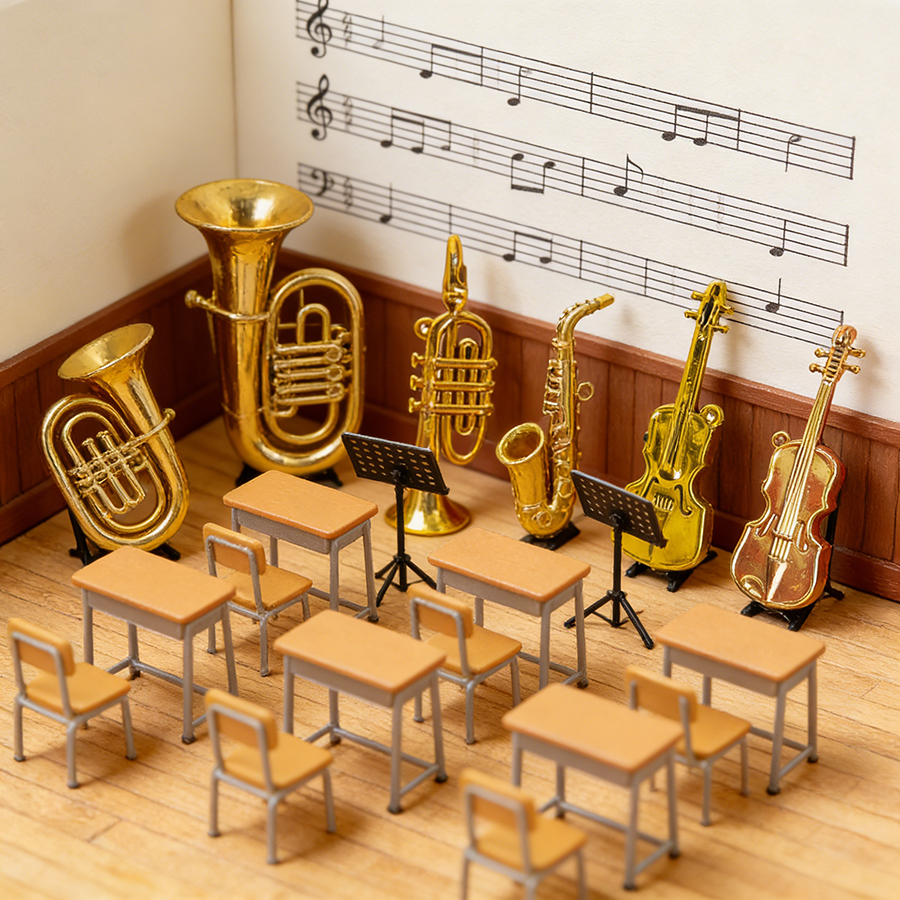 5/10pcs 2-7cm Mini Golden Musi - Musical Instrument Saxophone avis et prix