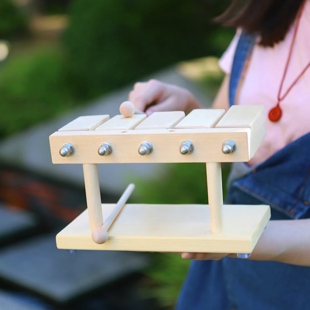 5 Tone Xylophone Orff Musical  - Musical Instrument Clapper avis et prix