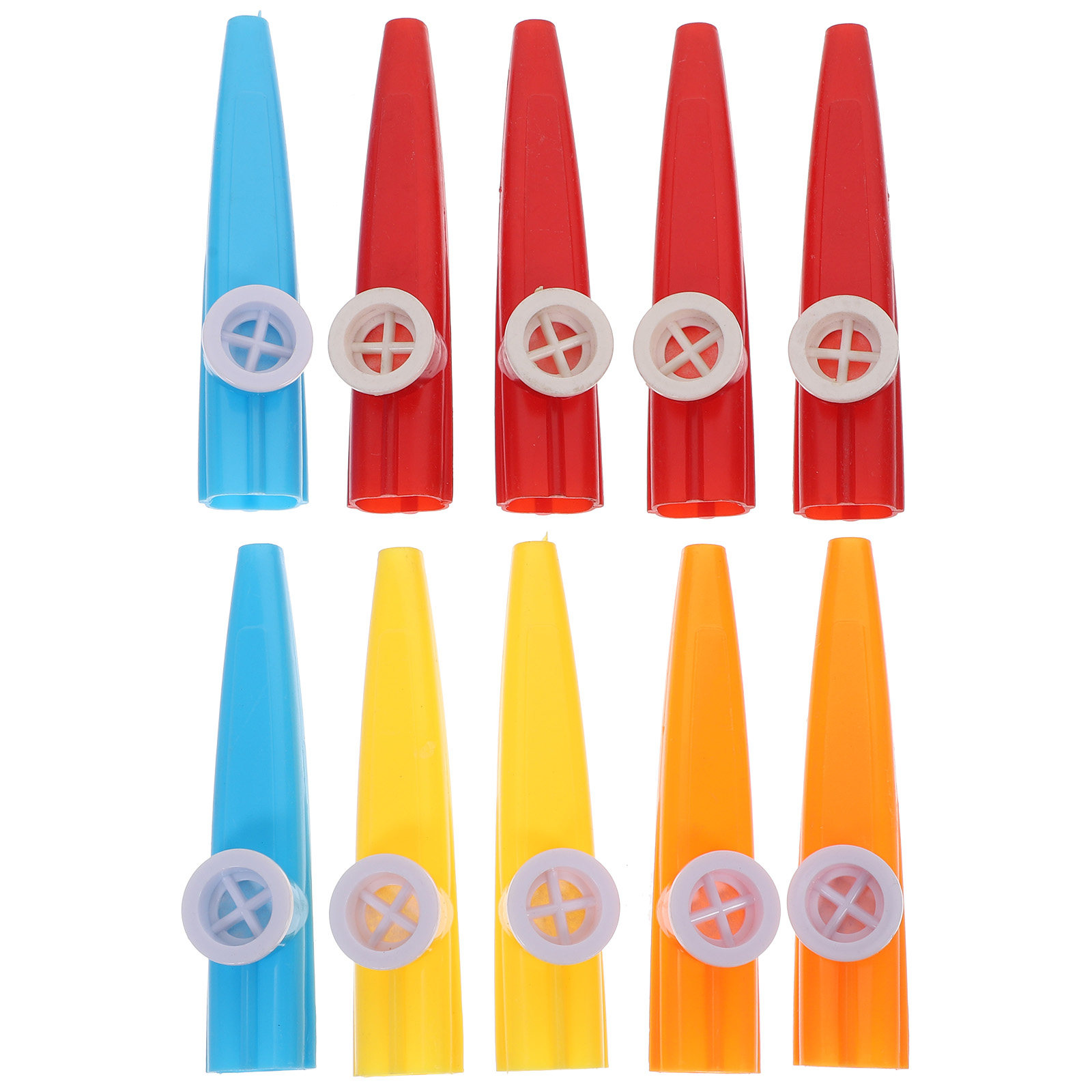 10Pcs Colorful Plastic Kazoos  - Musical Instrument Easy To Learn For Adults avis et prix